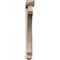 Ekena Millwork Legacy Arts and Crafts Smooth Bracket w/ Offset Brace, Douglas Fir, 5 1/2"W x 46"D x 46"H BKT0604X46X46LEC03SDF - alternate 4